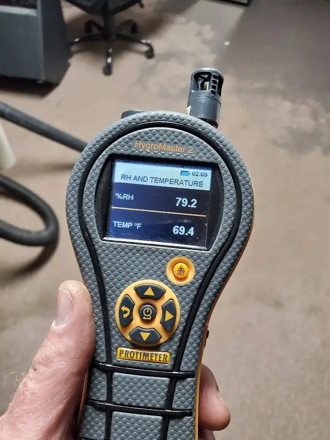 Moisture meter humidity assessment for Mold Remediation & Removal in Cromwell